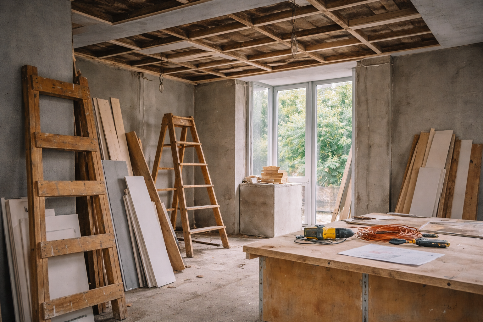 Deckenarbeiten - Spargl Bau- & Hausmeisterservice in Sinsheim